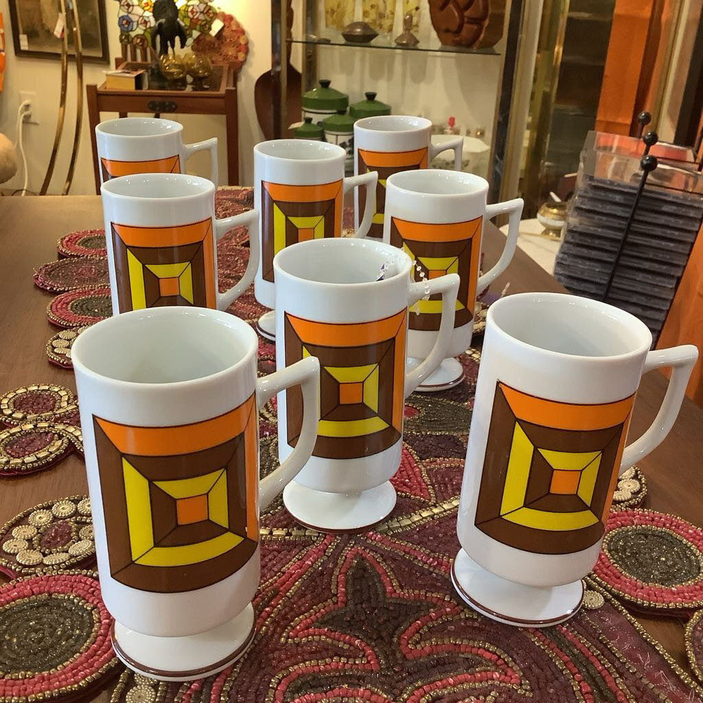 MCM Mod Espresso Mugs