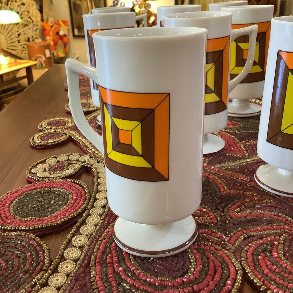 MCM Mod Espresso Mugs
