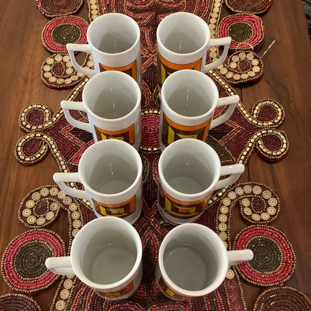 MCM Mod Espresso Mugs