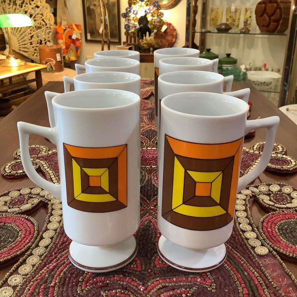 MCM Mod Espresso Mugs