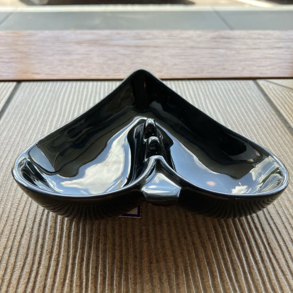 1970s Red Wing Black Spade Ashtray