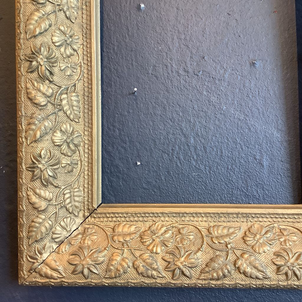 Antique Gold Ornate Embossed Thick Frame