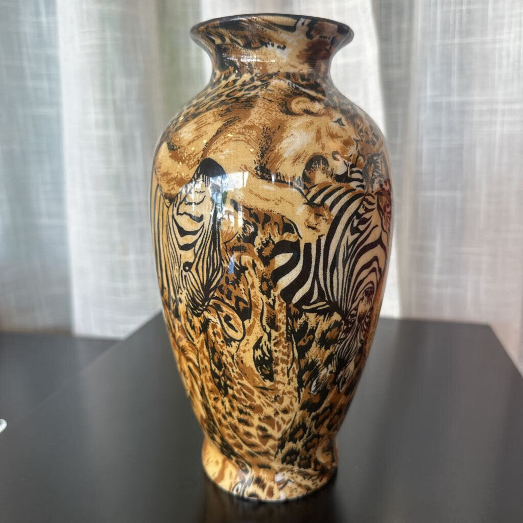 Vintage Safari Vase