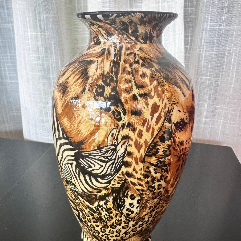 Vintage Safari Vase