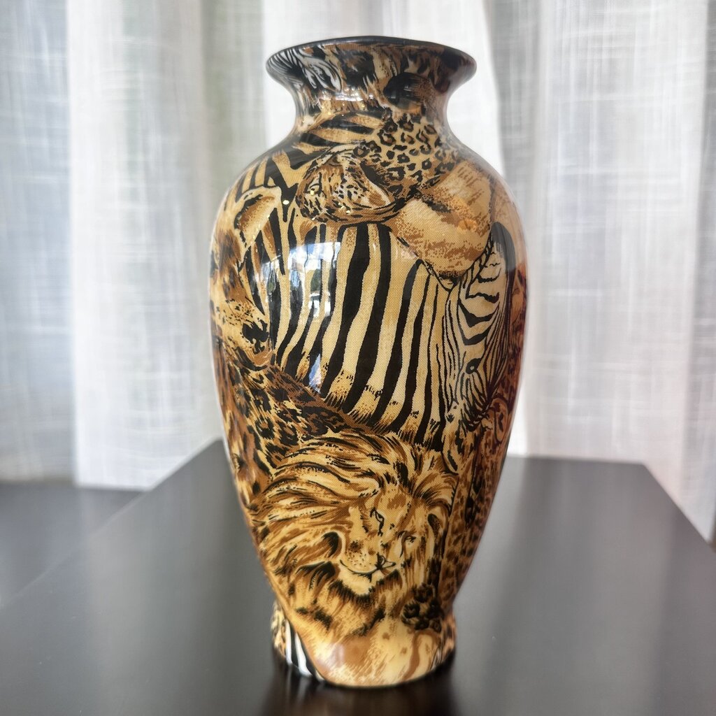 Vintage Safari Vase
