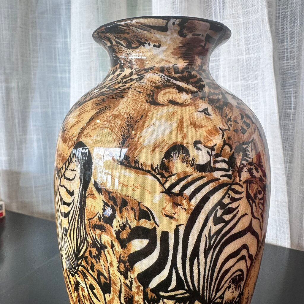 Vintage Safari Vase