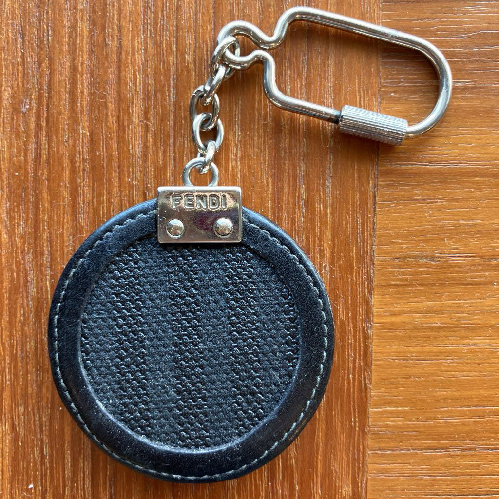 Fendi Black Keychain