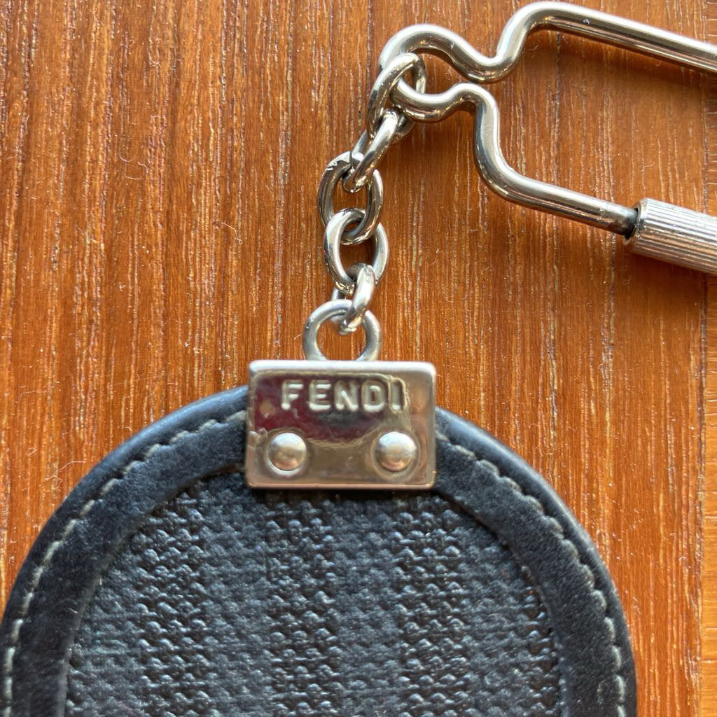 Fendi Black Keychain