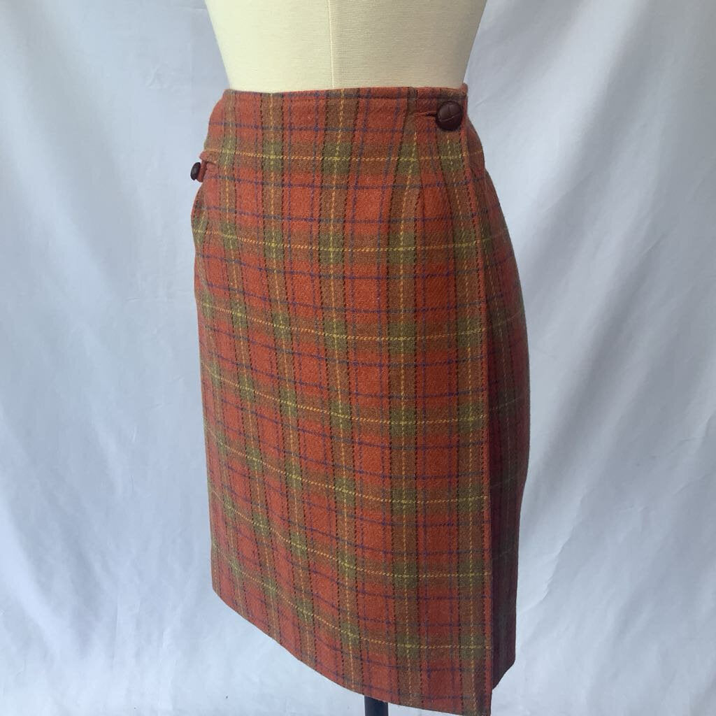 1980s LizSport Wool Skirt