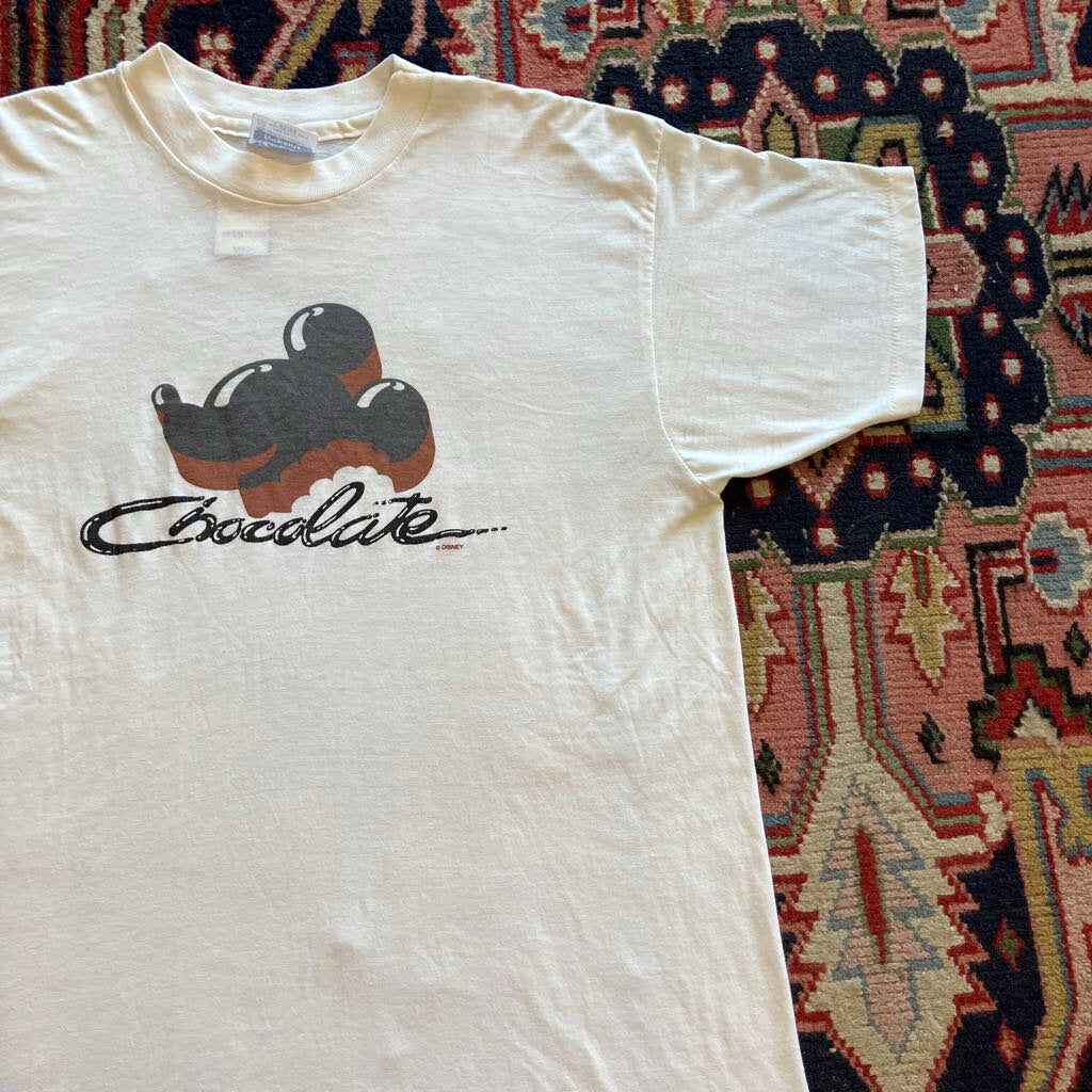 1980's Mickey Chocolate T-shirt