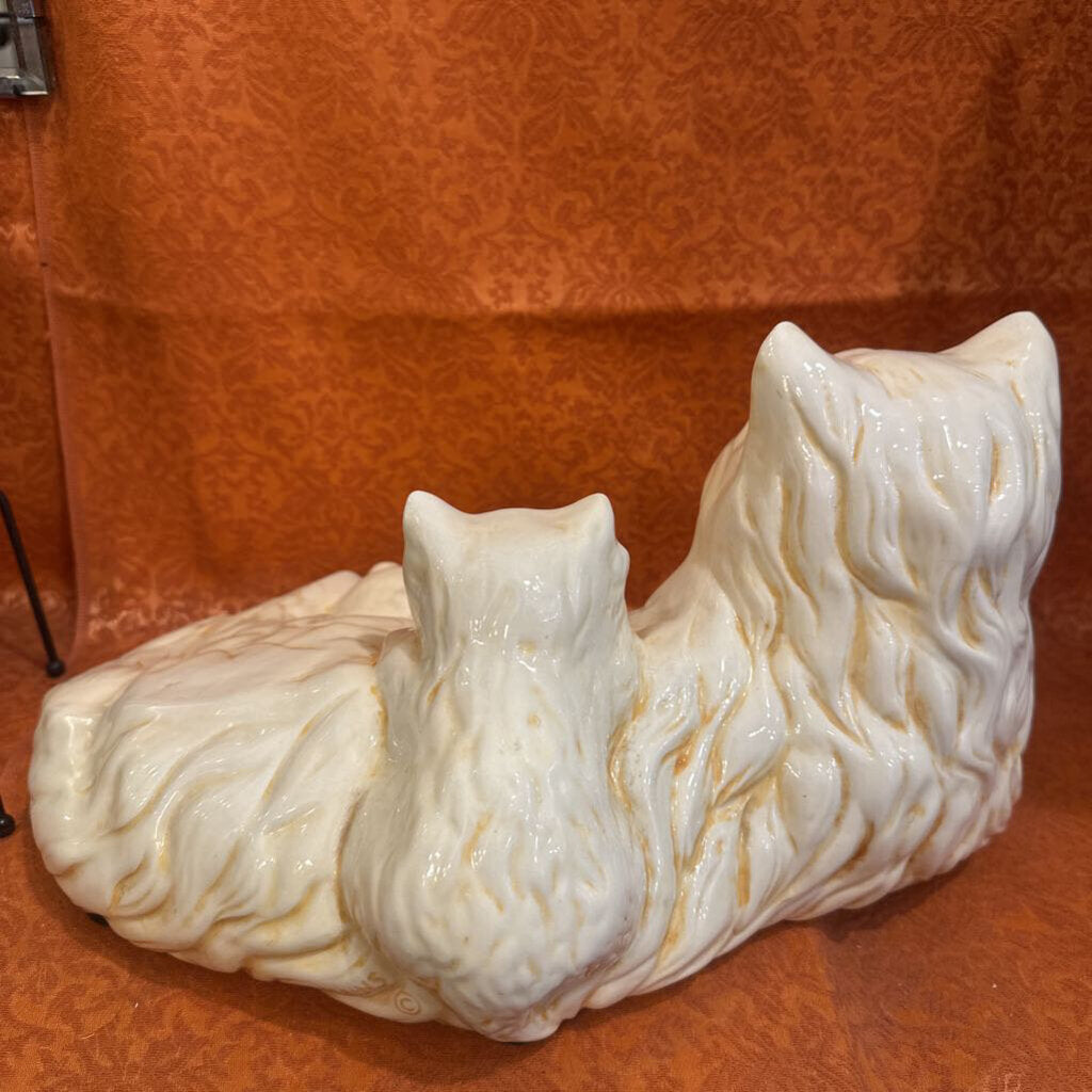 Vintage Ceramic Persian Cats