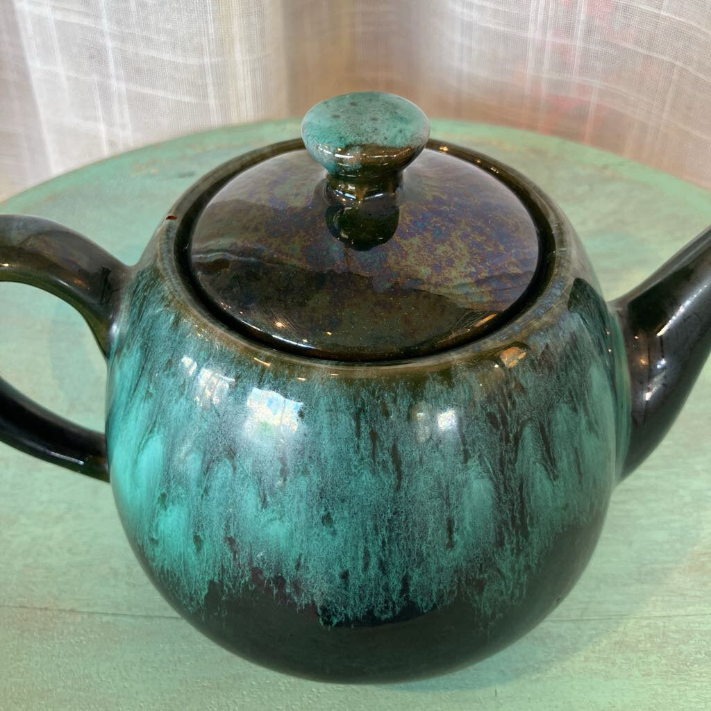 1960s Evangeline Ware Teapot by Canuck Pottery Quebec