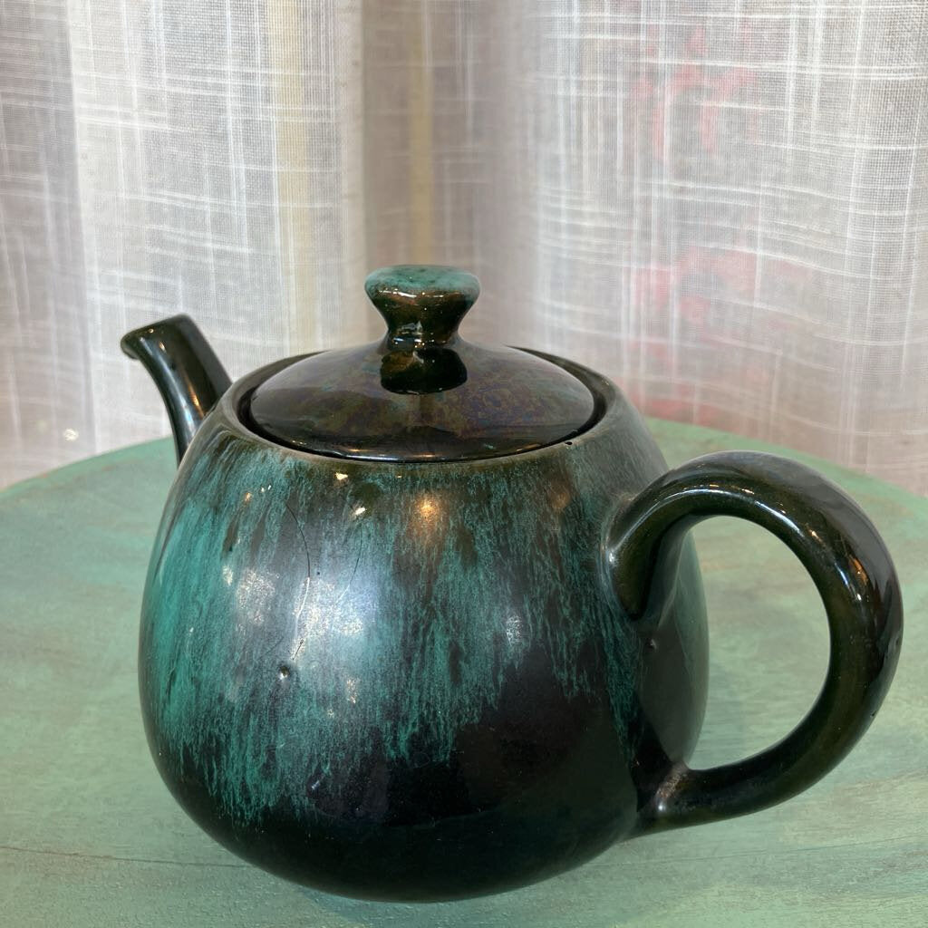 1960s Evangeline Ware Teapot by Canuck Pottery Quebec