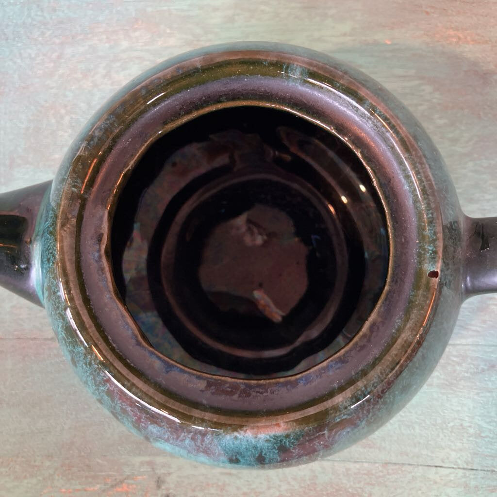 1960s Evangeline Ware Teapot by Canuck Pottery Quebec