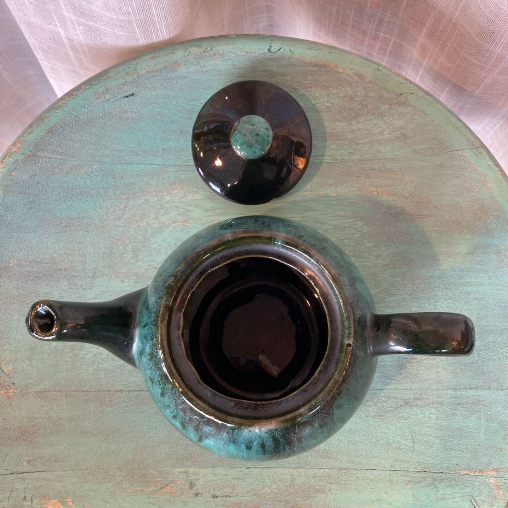 1960s Evangeline Ware Teapot by Canuck Pottery Quebec