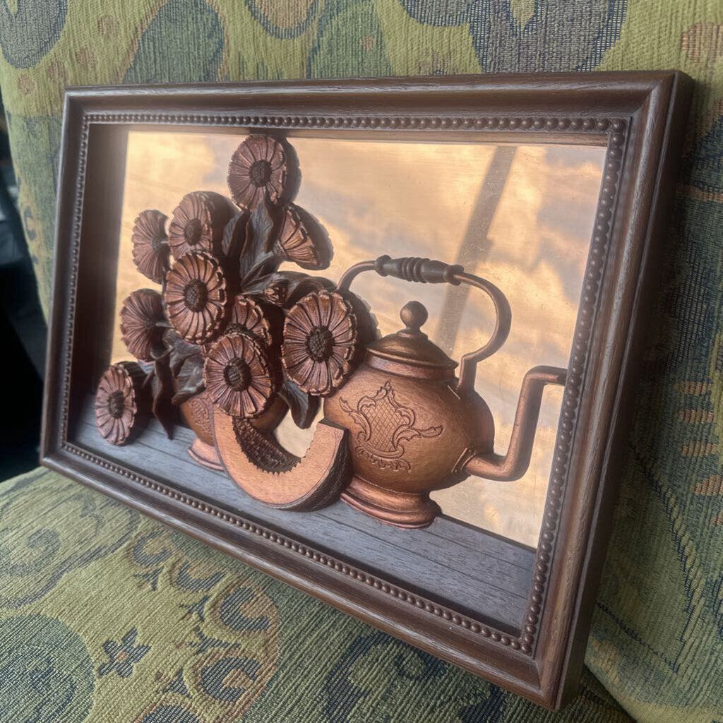 1970's Copper Floral Decor by Coppercraft Guild