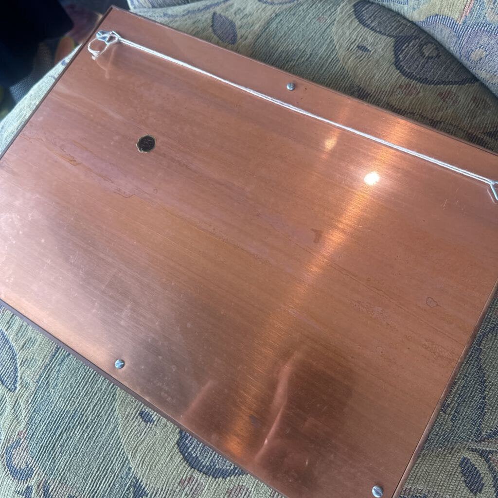 1970's Copper Floral Decor by Coppercraft Guild