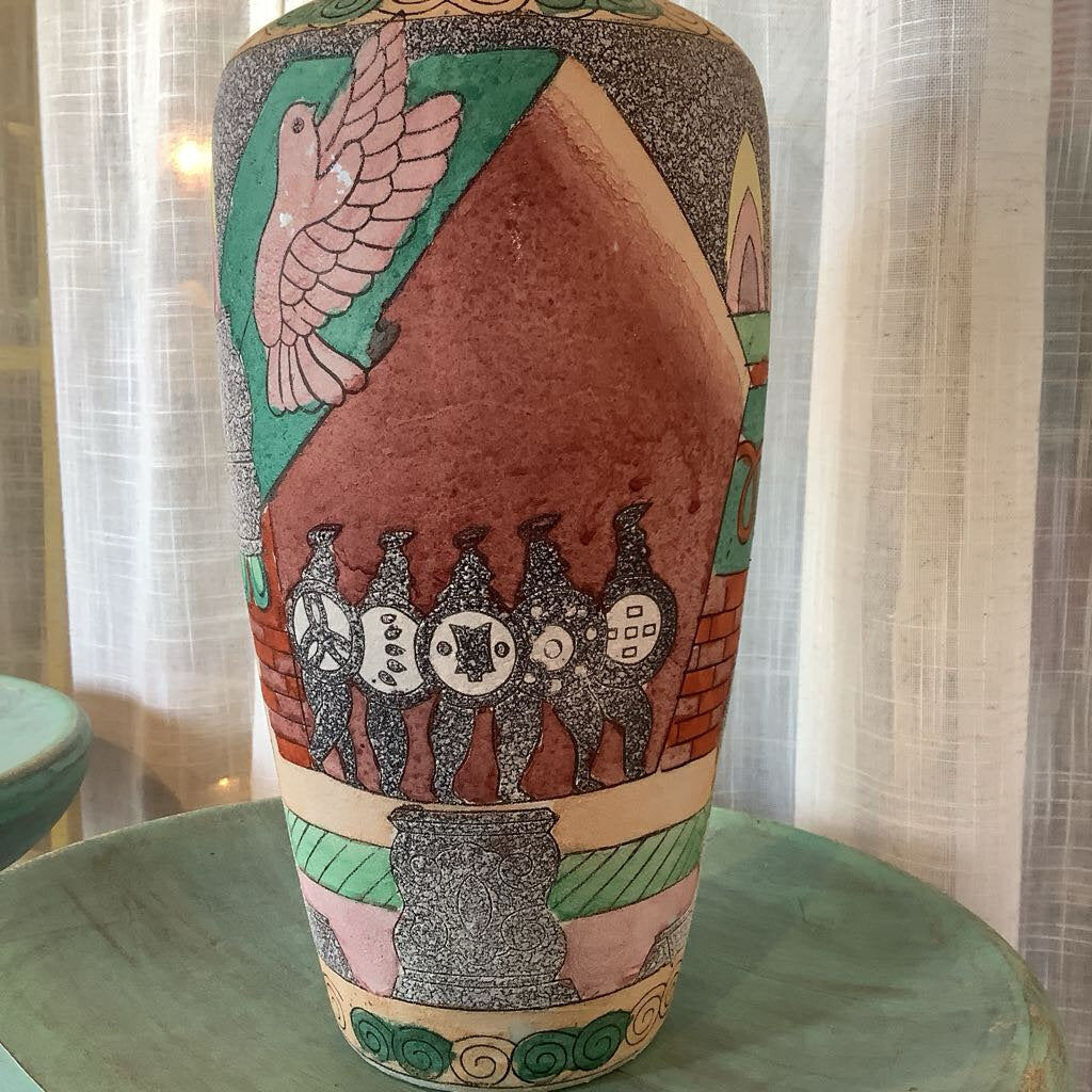 Minoan Period Style Ceramic Greek Vase
