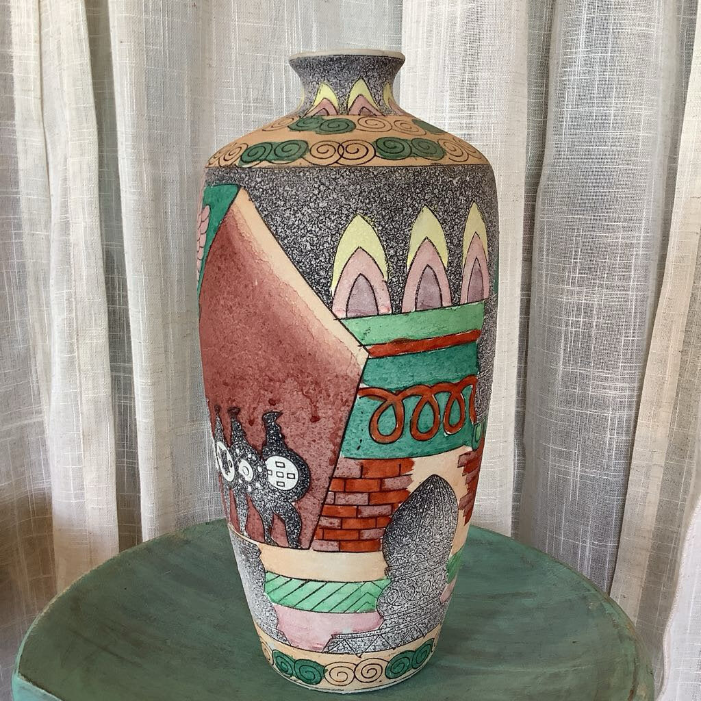 Minoan Period Style Ceramic Greek Vase