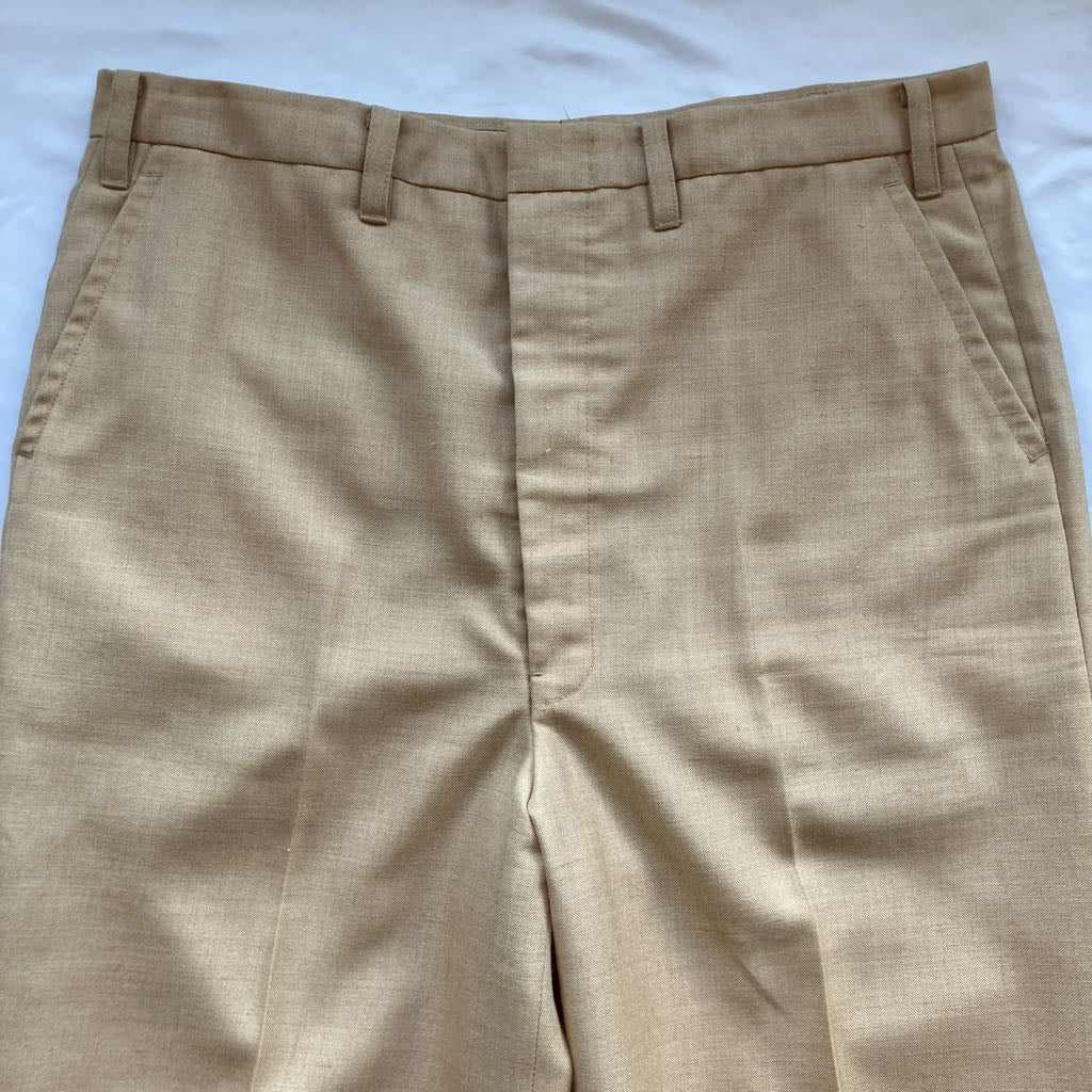 70s Men's Linen Safari Suit