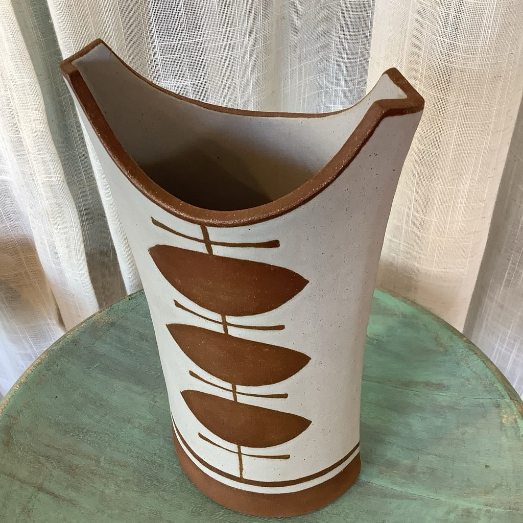 Mid Century Modern Sigmier Vase