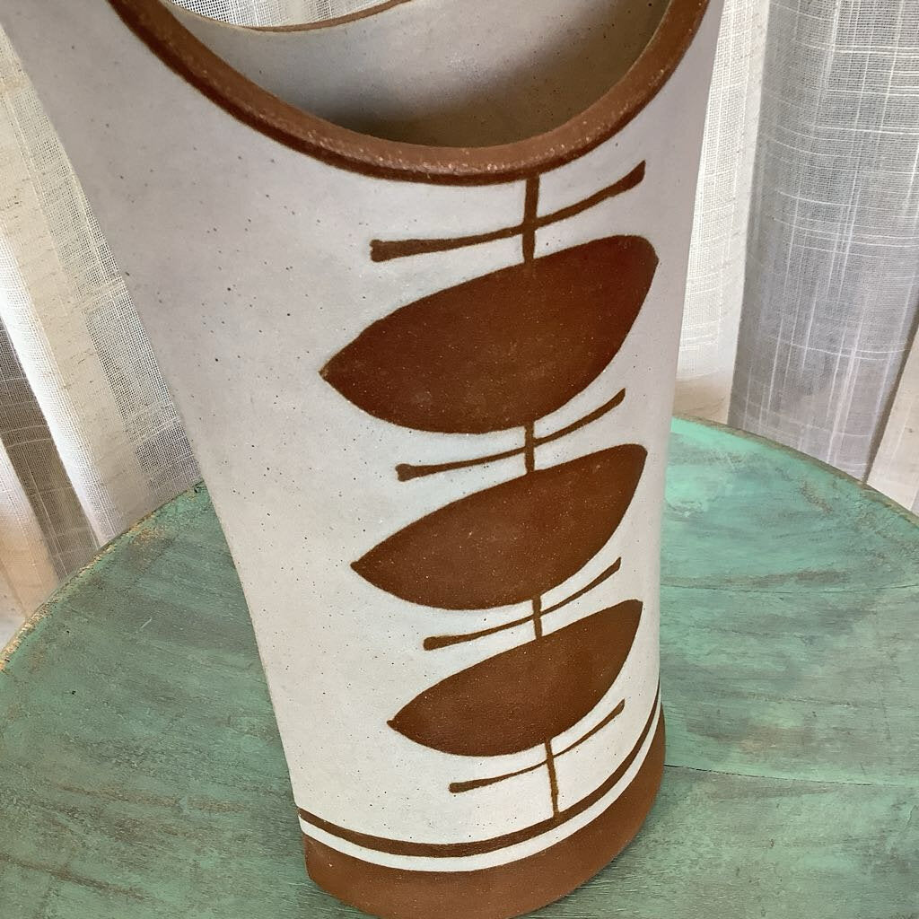 Mid Century Modern Sigmier Vase