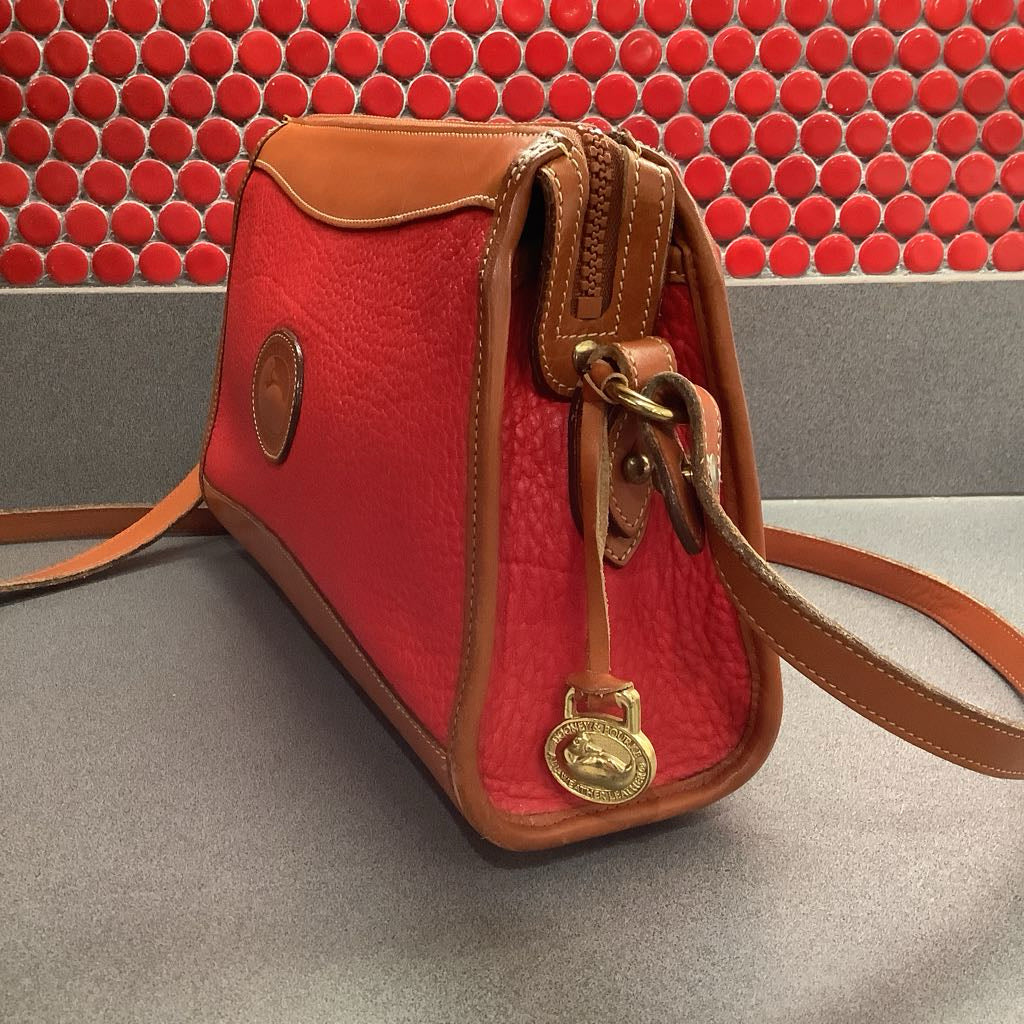 Vintage Red Dooney and Burke Purse
