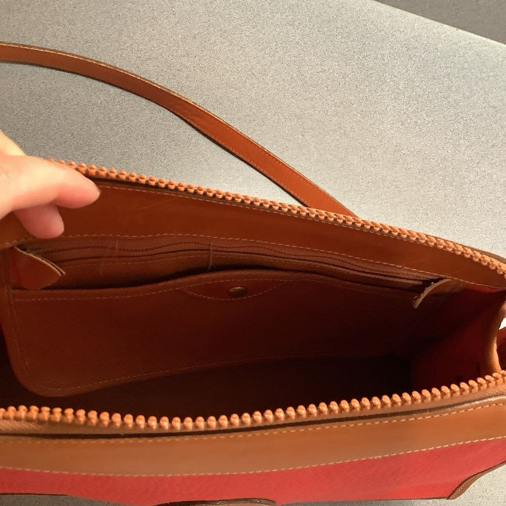 Vintage Red Dooney and Burke Purse