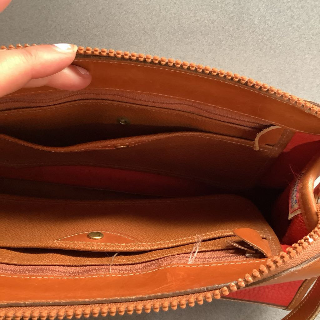 Vintage Red Dooney and Burke Purse
