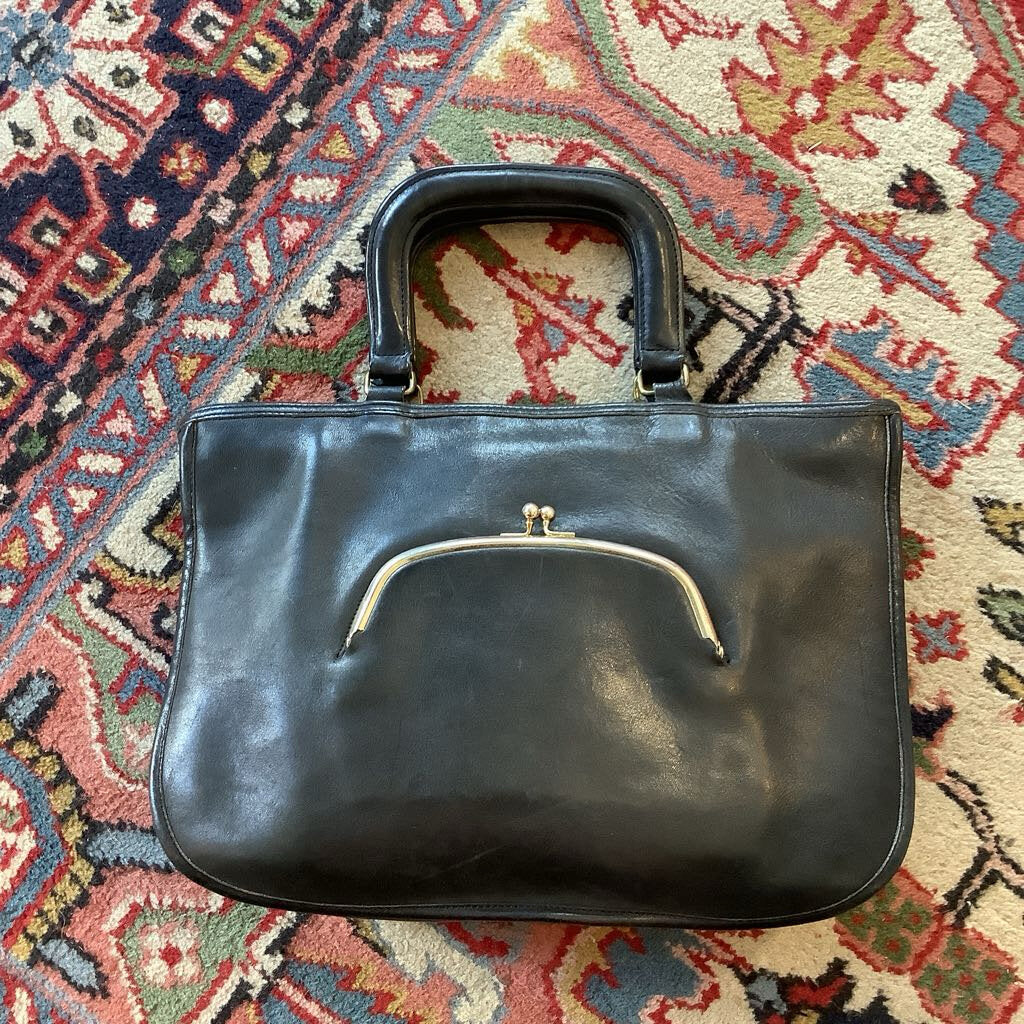 1970s Rare Coach Bonnie Cashin Kisslock Tote