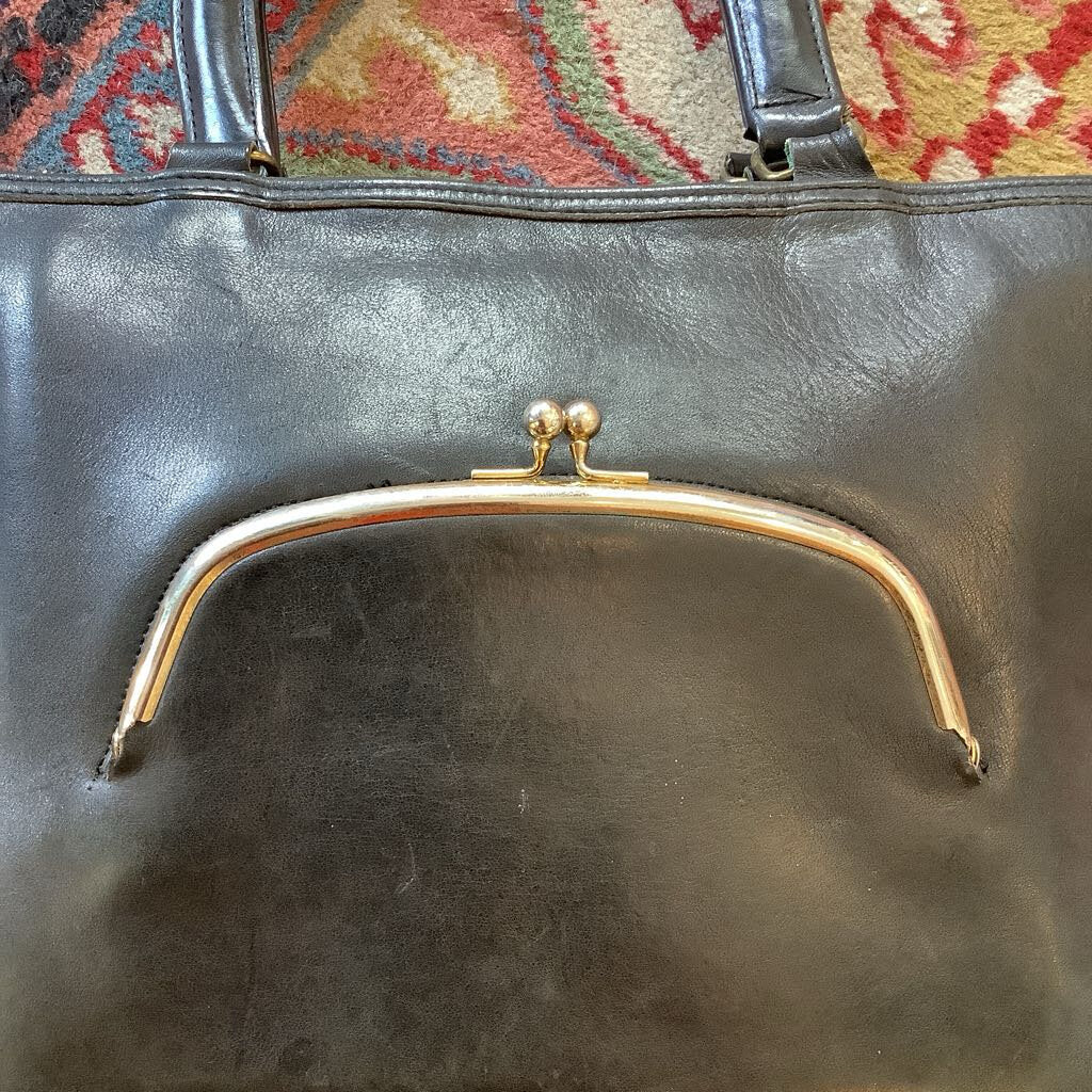 1970s Rare Coach Bonnie Cashin Kisslock Tote