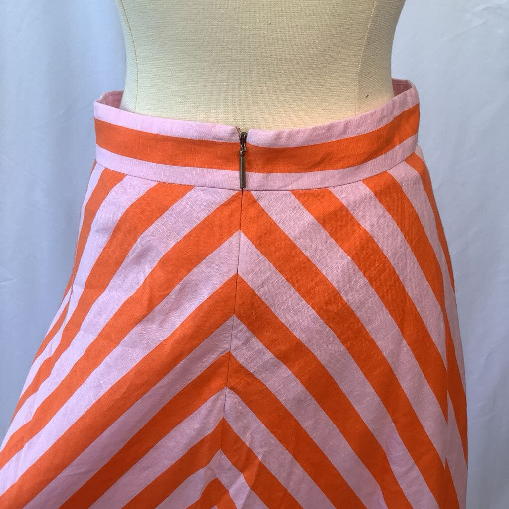 Kate Spade Stripe A-line Skirt