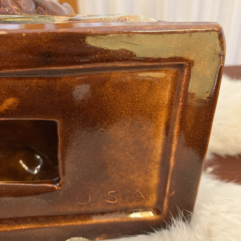 Vintage Royal Haeger Ceramic Leopard