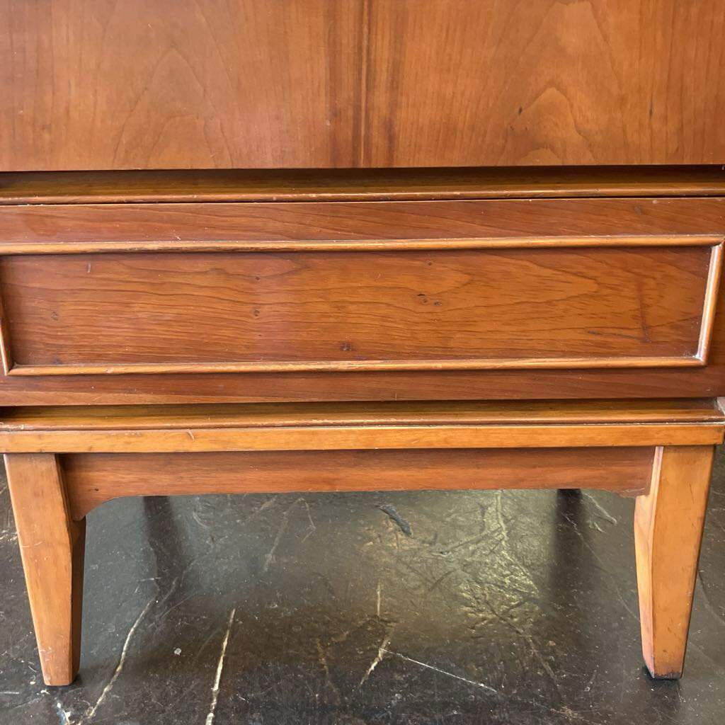 Mid Century Modern Walnut Nightstand
