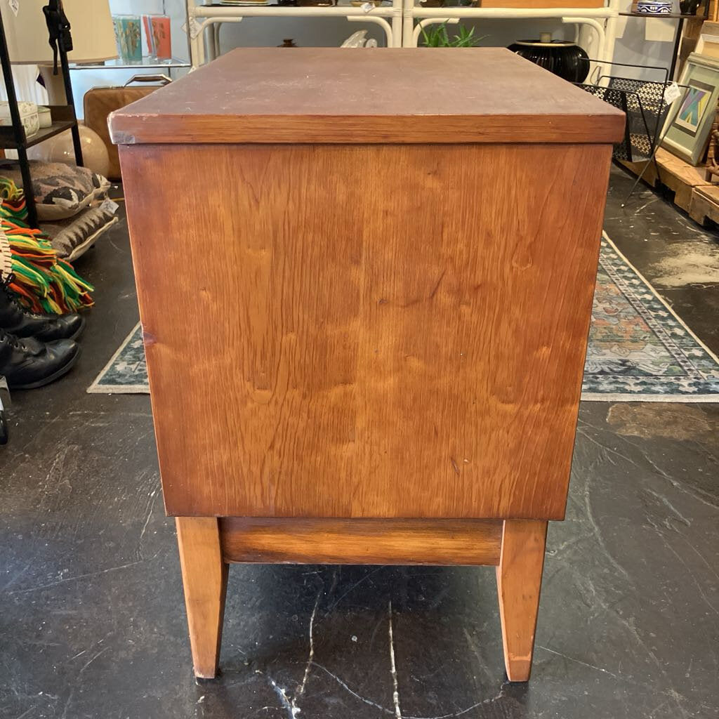 Mid Century Modern Walnut Nightstand