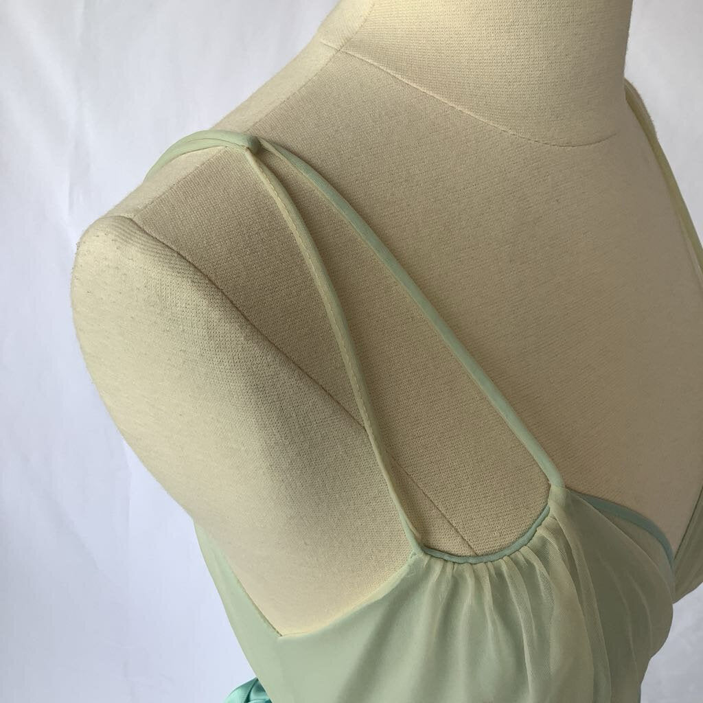 1960s Vanity Fair Light Blue & Lace Lingerie