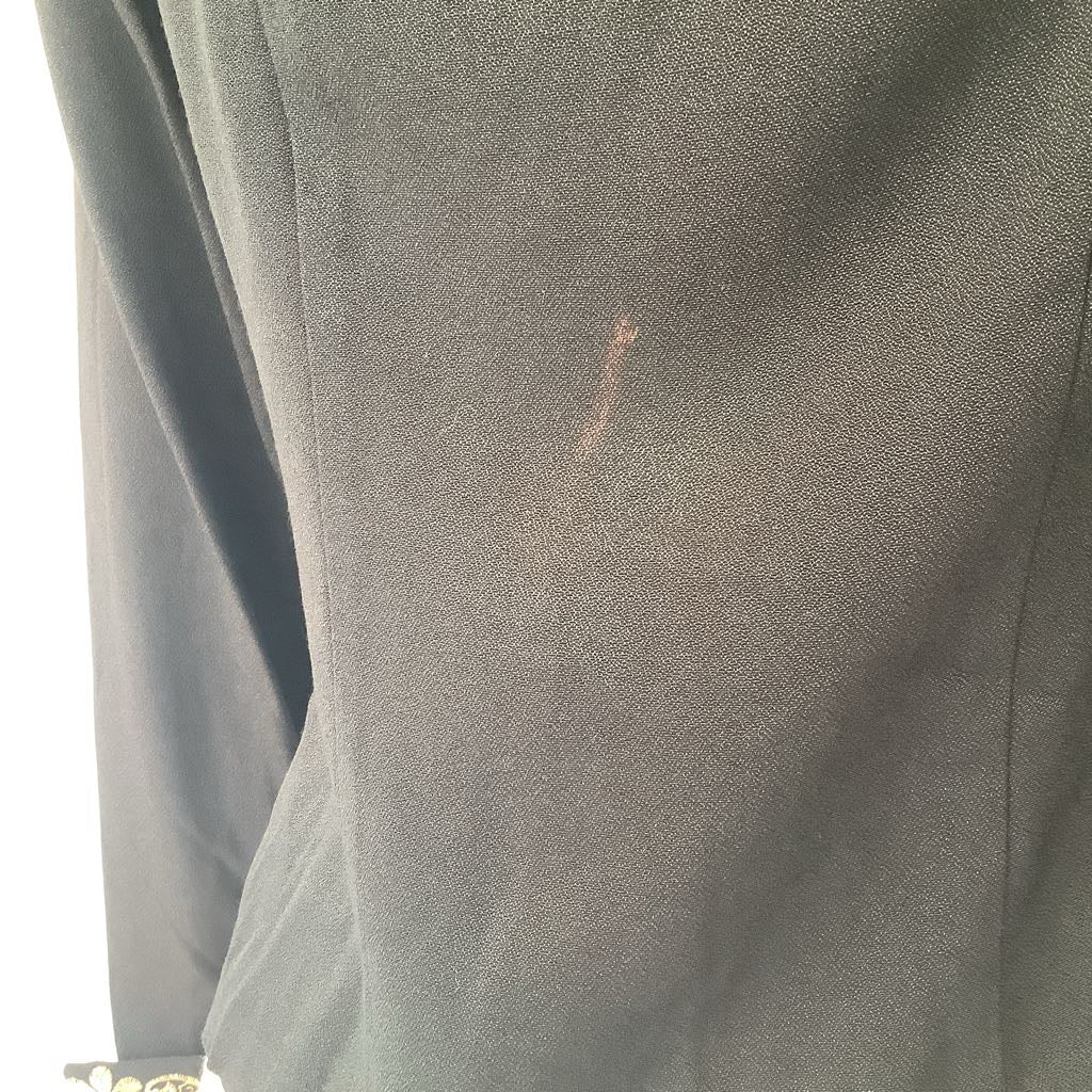 Early 1990s Fredrick's of Hollywood Black & Gold Top