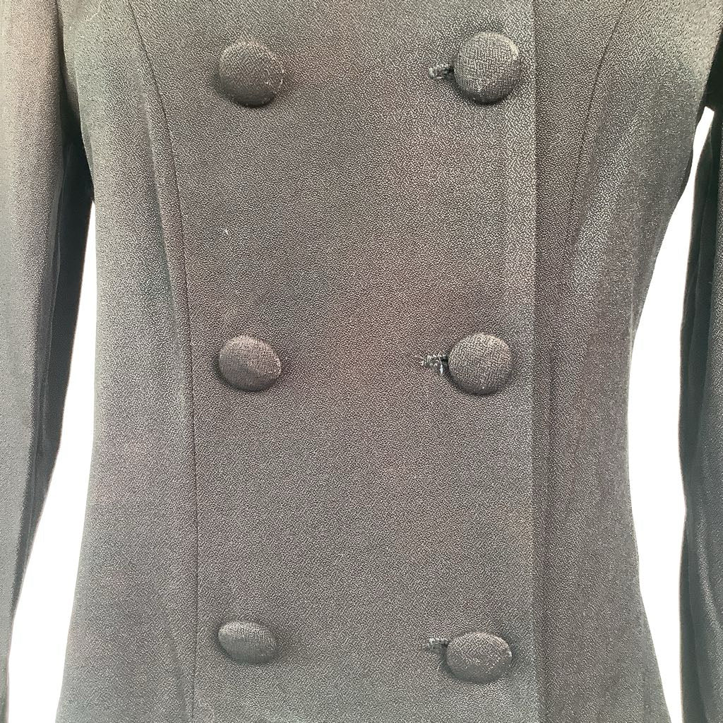 Early 1990s Fredrick's of Hollywood Black & Gold Top