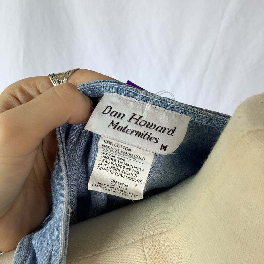 80s/90s Denim Dress/Overalls