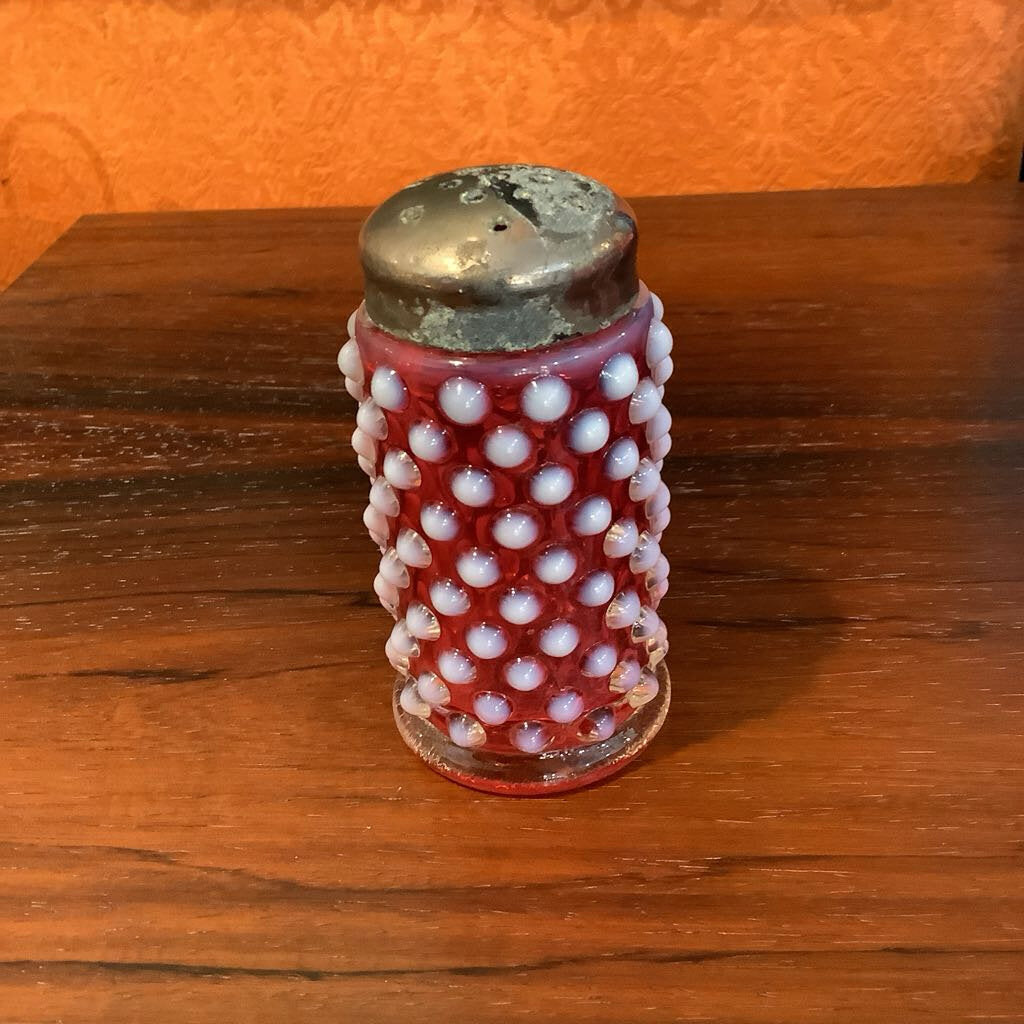 Vintage Hobnail S & P Set