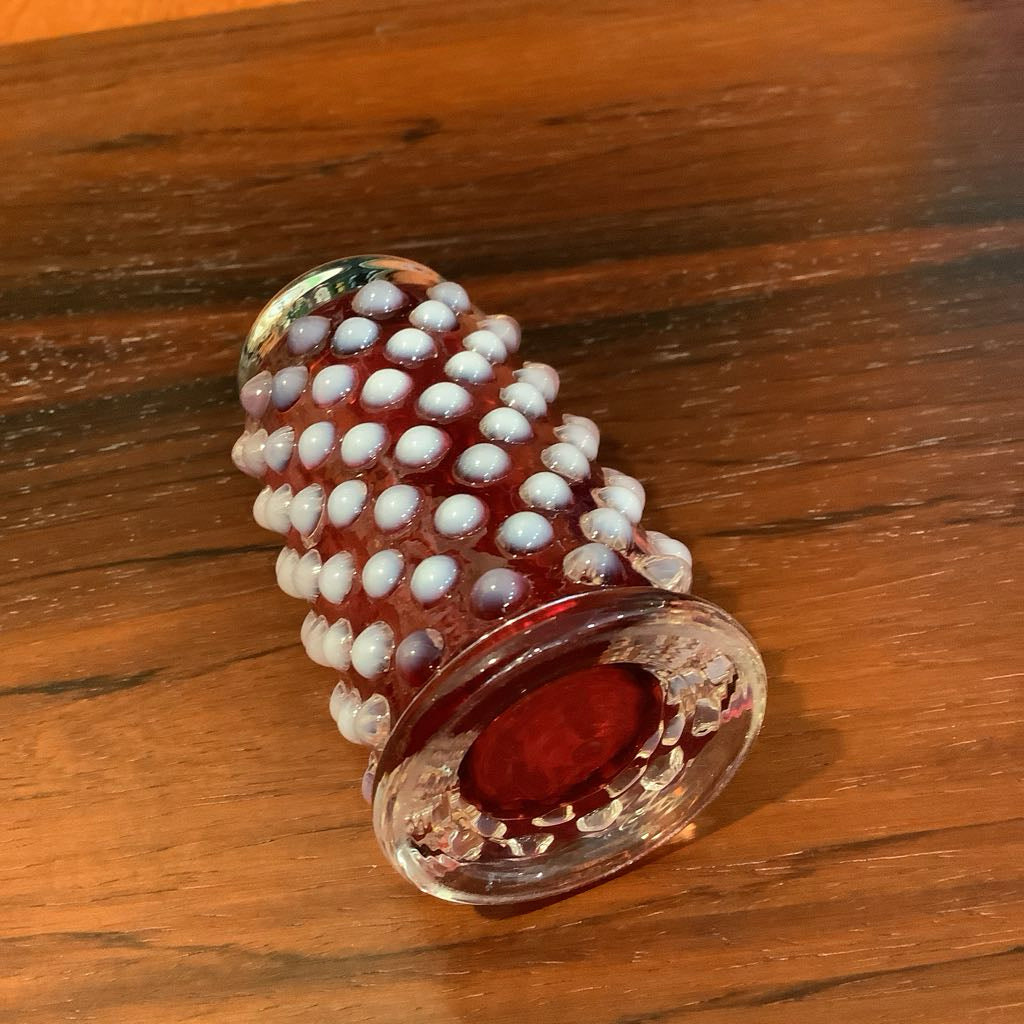 Vintage Hobnail S & P Set