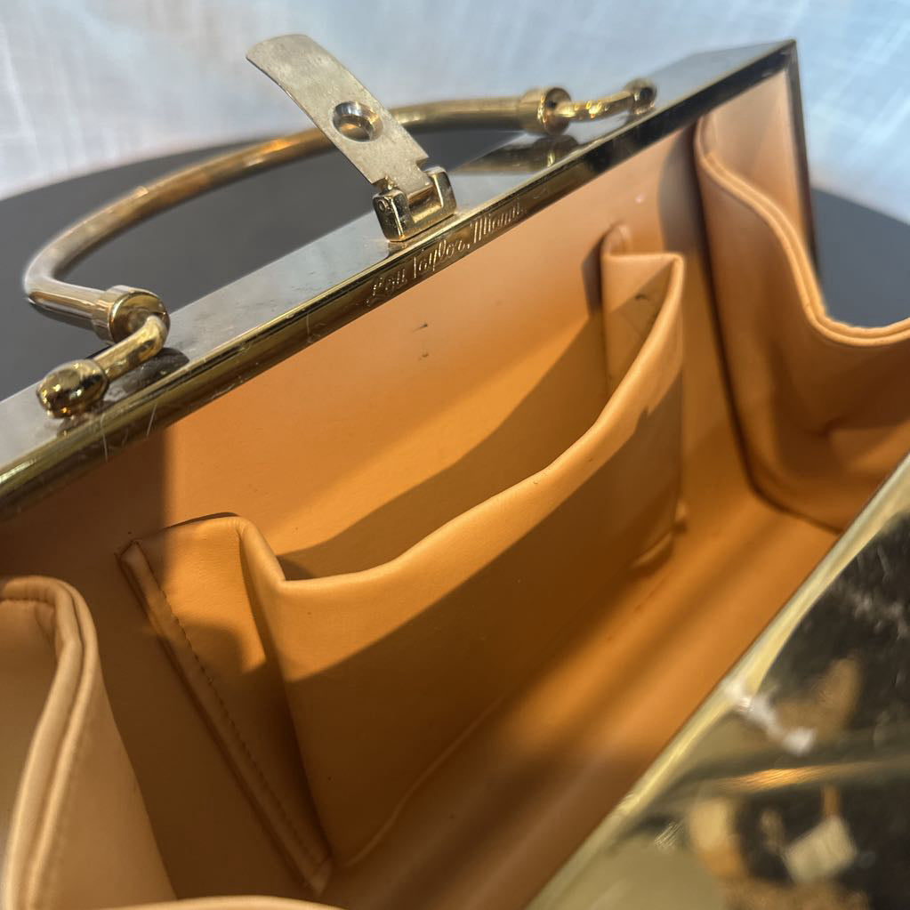 Vintage Tapestry Box Purse