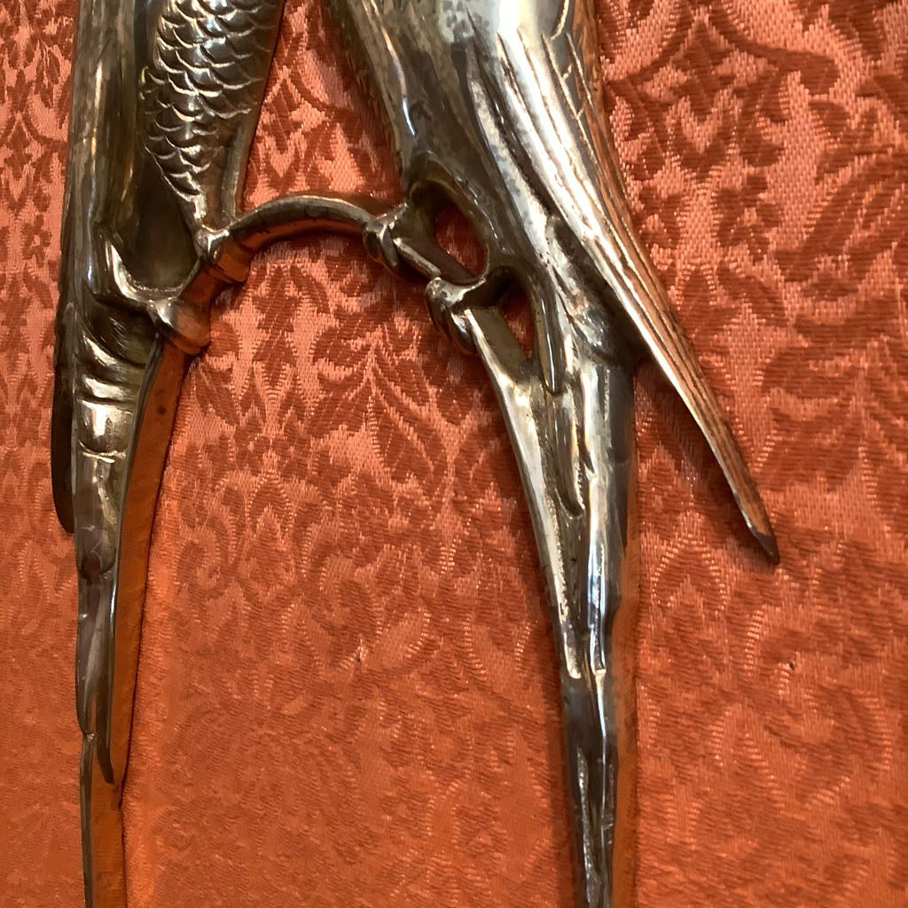 Vintage Brass Love Birds