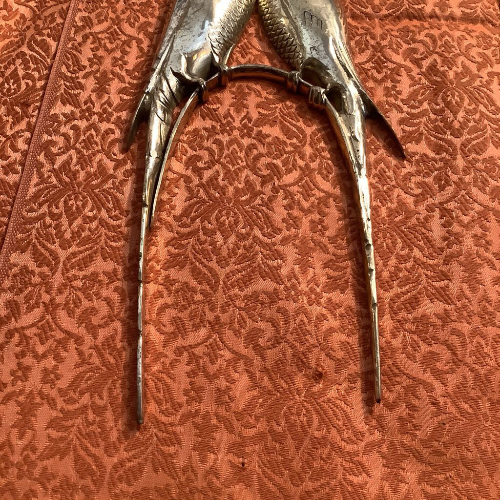 Vintage Brass Love Birds