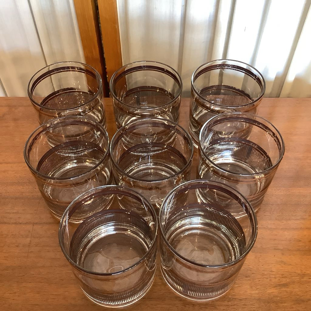 Georges Briard Vintage Lowball Glasses