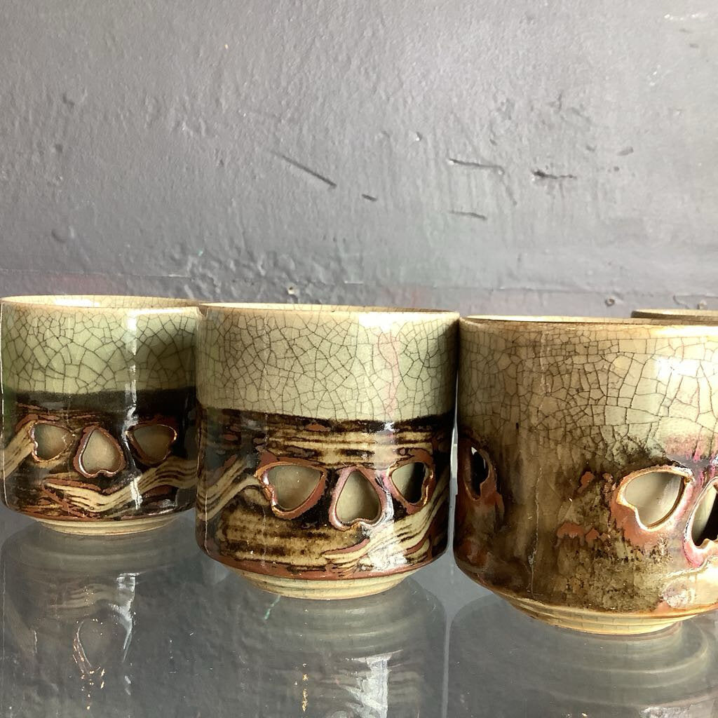 Somayaki tea cups set