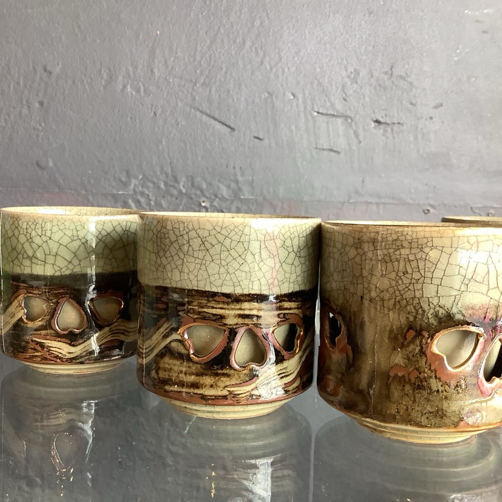 Somayaki tea cups set