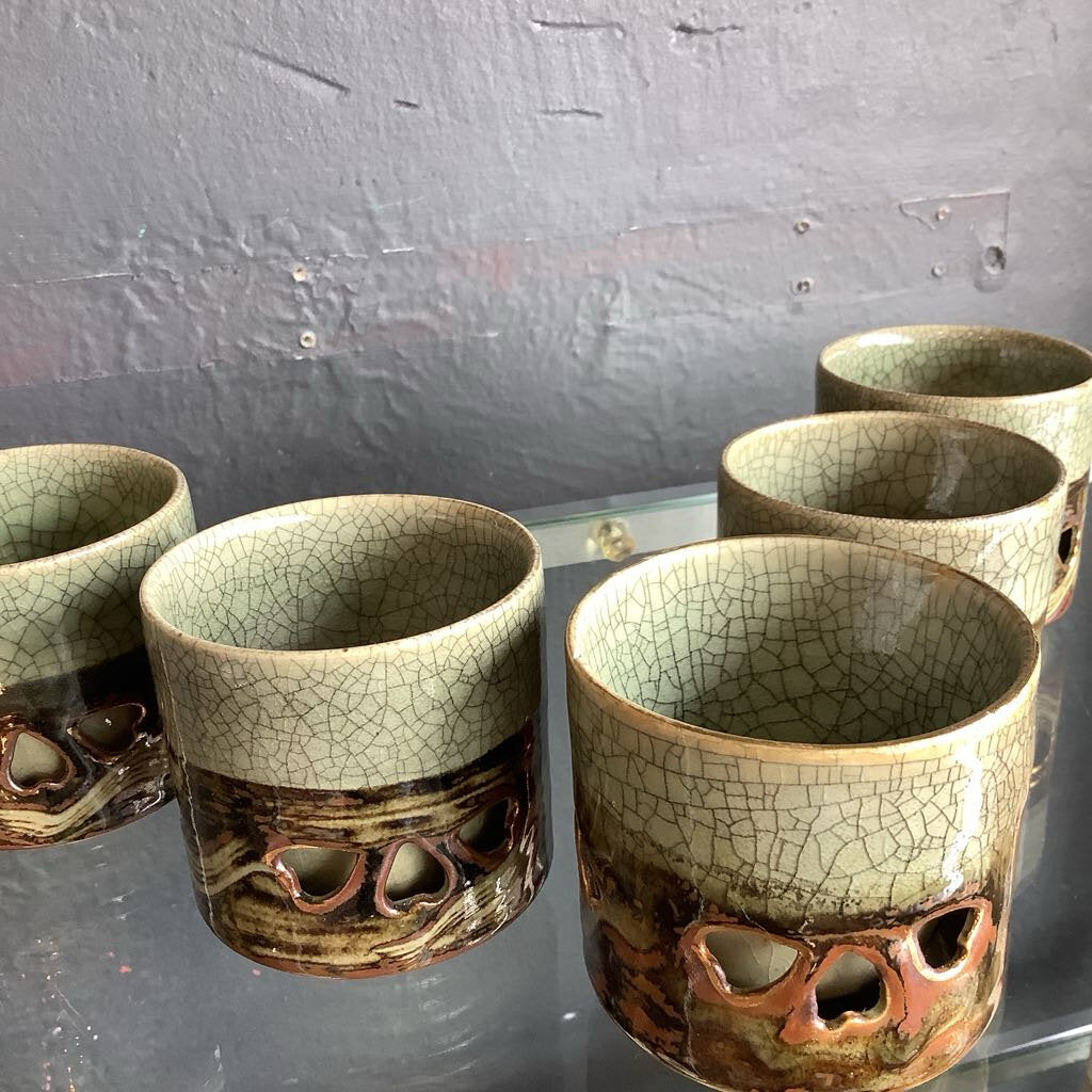 Somayaki tea cups set