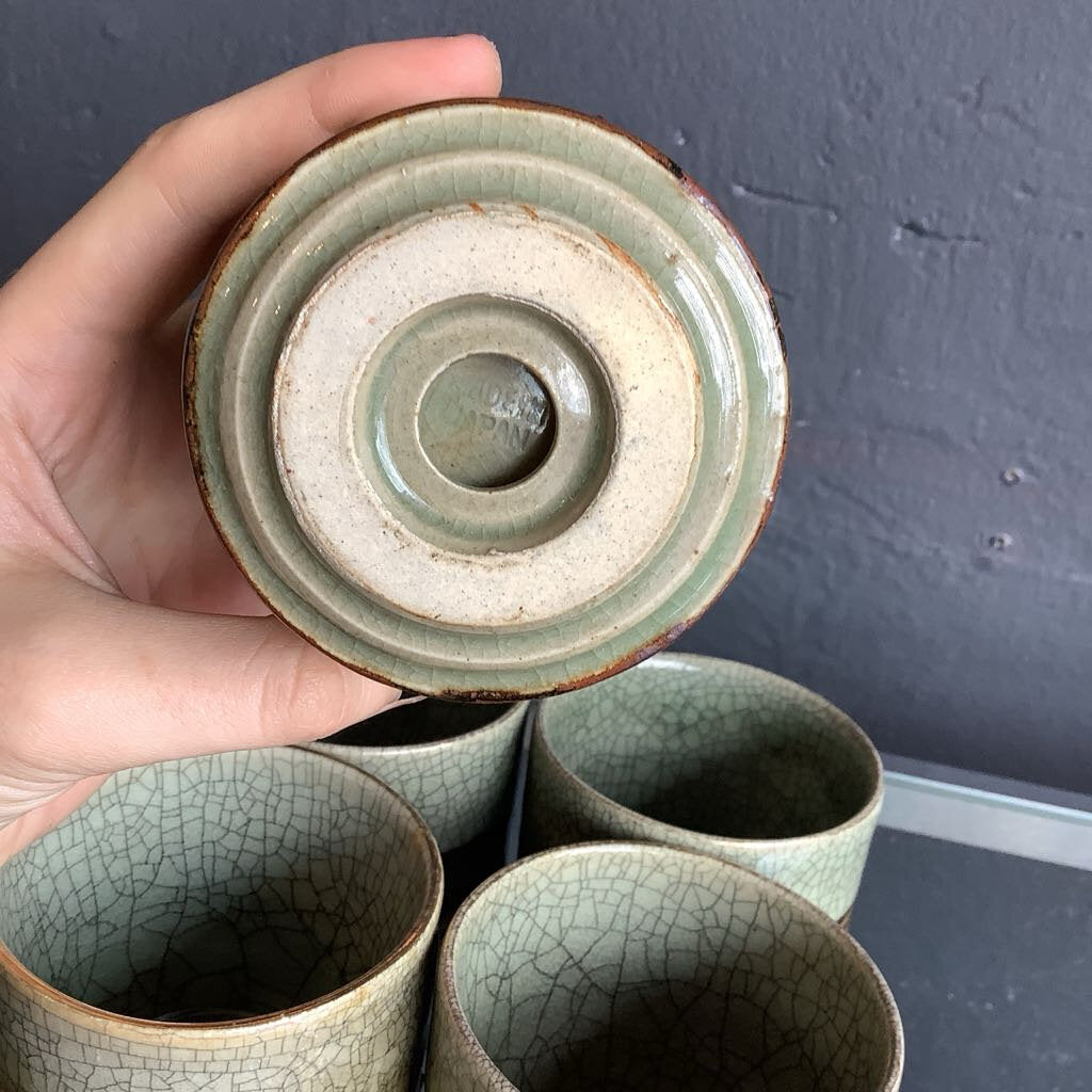 Somayaki tea cups set