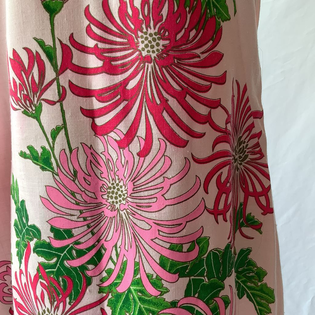 Vintage Handmade Alfred Shaheen Print Sheath